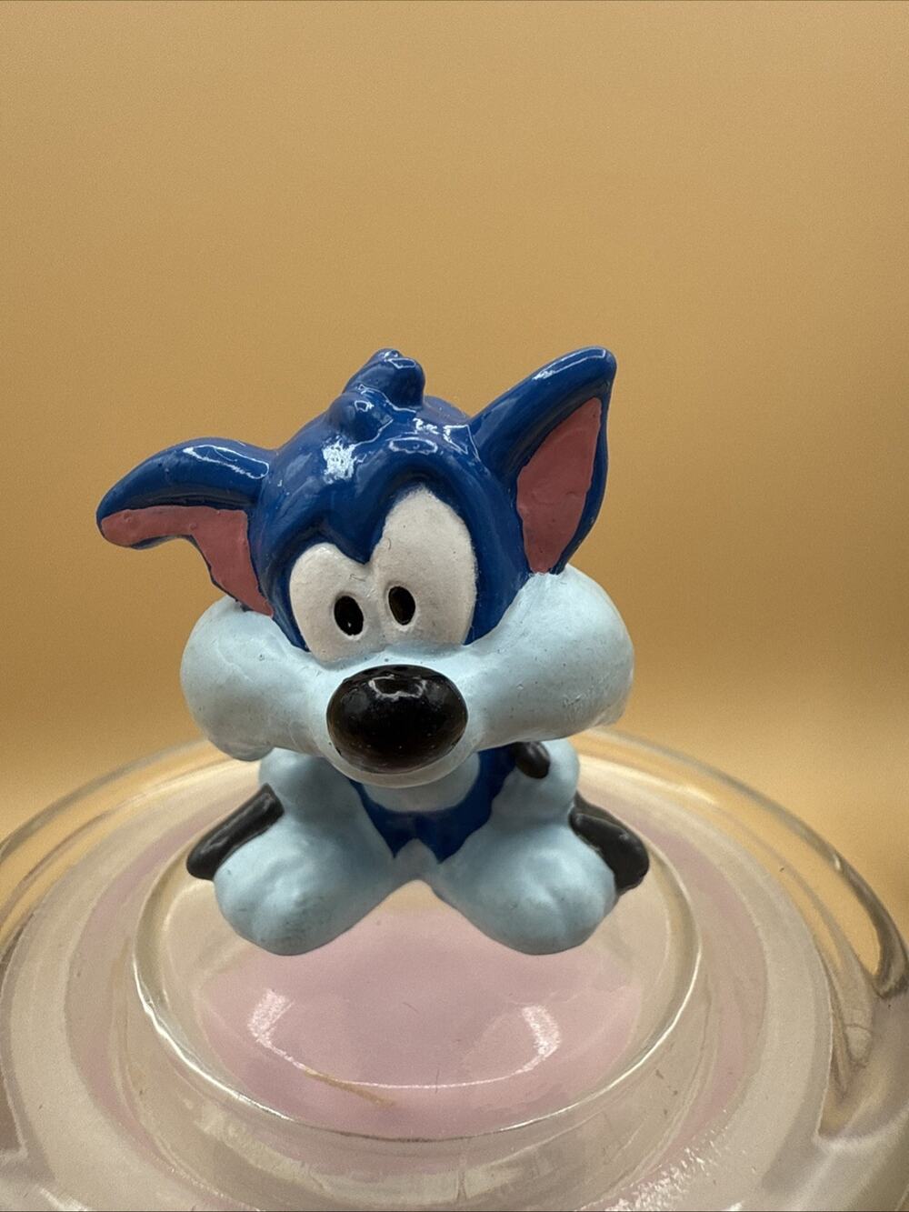 Vintage 1991 Applause Tiny Toon Adventures Furrball PVC Figure -2"